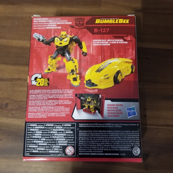 🔥 Series 70 Deluxe Bumblebee B-127 Action Figure - Picture 2 of 4